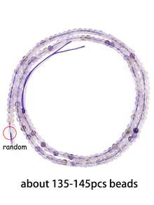 2mm Diy Jewelry Stone Beads Rondelle Natural Round Beads For Jewelry Making Beads Jewelry Making Decorative Beads - Multicolor - View 15