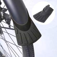 2pcs Bicycle Mudguards Fish Tail Design Bicycle Fenders Road Bike Splash Guard Bicycle Scooter Riding Accessories Universal Mudguards - Black - View 5