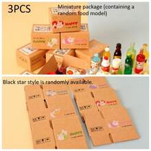 20 Stücke Minipapierboxen in Naturfarbe, kreative Verpackung, Party-Geschenkboxen, geeignet zum Basteln von Überraschungsgeschenken, lustigen Geschenken, Feiertagsparty-Geschenkboxen - Grundfarbe - Übersicht 14