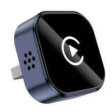 Adaptador inalámbrico de CarPlay, actualiza CarPlay con cable a inalámbrico, diseño mini USB adecuado para automóviles con Apple CarPlay con cable integrado, plug and play, fácil de usar, conexión estable y rápida, compatible con iPhone CarPlay - Multicolor - Ver 18