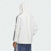 Adidas Originals Stag Track Casual Minimalist Versatile Hooded Jacket Bright-White Jacket Men - 彩色 - 查看 3