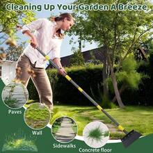 Ice Scraper, Snow Shovel, 2 Spades, 88" Detachable Garden Flat Shovel Scraper, Multifunctional Garden Cleaning Shovels,Heavy Duty Floor Scrapers For Weeding, Edging, Driveway Snow Ice Removal - 84" - View 9