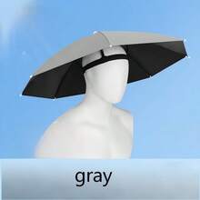 Adult Waterproof Windproof Sun Protection Umbrella Hat, Hands-Free Wearable Hat For Fishing, Gardening, Hiking, Photography, Vacation Travel Essential, Summer Sun Protection Gift, Men's Sun Umbrella, Beach Travel Necessity - Multiple Styles - View 15