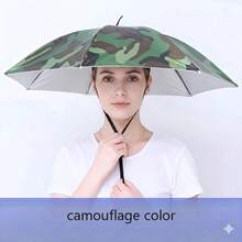 Adult Waterproof Windproof Sun Protection Umbrella Hat, Hands-Free Wearable Hat For Fishing, Gardening, Hiking, Photography, Vacation Travel Essential, Summer Sun Protection Gift, Men's Sun Umbrella, Beach Travel Necessity - Multiple Styles - View 21