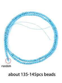 2mm Diy Jewelry Stone Beads Rondelle Natural Round Beads For Jewelry Making Beads Jewelry Making Decorative Beads - Multicolor - View 14