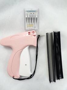 1 Set High Speed Clothing Tag Gun - 1000 Barbs, 5 Needles, DIY Clothing Tag Making, Suitable For Clothing Price Tags - Multicolor - View 9