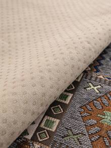 1pc Vintage Bohemian Style Small Diamond Pattern Sofa Cushion, Chenille Jacquard Fabric, Suitable For 1-4 Seater Sofa, All Seasons, Machine Washable. - Multicolor - View 8