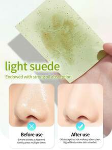 500/100pcs Portable Facial Oil Absorbing Sheets, Suitable For Oily Skin, Oil Control, Facial Makeup And Skincare Products, Suitable For All Skin Types, Portable Office Makeup Remover Sheets, Beautician Products, Facial Care. (100pcs/Pack) - Multicolor - View 5