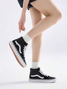 Vans Skate SK8-Hi Shoes Black VA5FCCY28 - Black and White - View 1