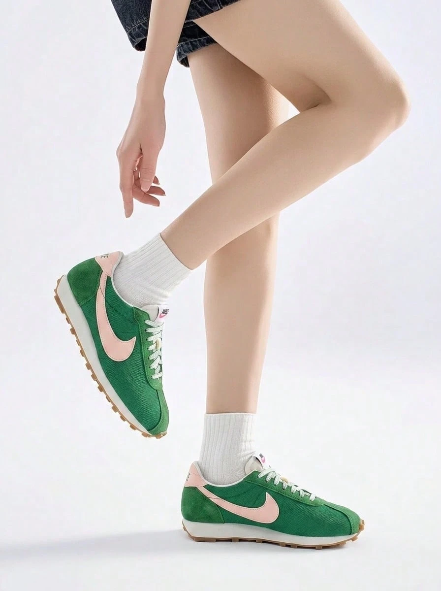 Nike LD-1000 Women's Casual Athletic Shoes Responsive Durable Classic Gym Commuting Training Green IF1761-300 - Malachite/Summit White/Black/Arctic Orange - Übersicht 1