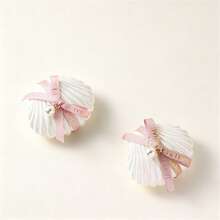 10pcs Seashell Candle Gift Set, Includes Seashell Scented Candles, Seashell Gift Boxes And Pink Ribbon Label Accessories, Ideal Gift For Weddings, Bridal Showers And Beach Parties - one-size - View 4