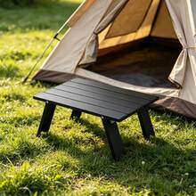 Mini Portable Folding Table, Lightweight Outdoor Table Suitable For Beach Picnic, BBQ And Fishing, Foldable Camping Coffee Table, Outdoor Hiking Camping Supplies With Storage Bag - Multicolor - View 1