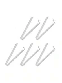 10/6/5pcs Colorful, White, Gray Food Bag Clips, Reusable Moisture-Proof Snack Bag Clips, Fresh-Keeping Kitchen Storage Clips, Used For Food Packaging Clips, Snack Bag Sealing, Home Kitchen Food Sealing Clips - Multicolor - View 10