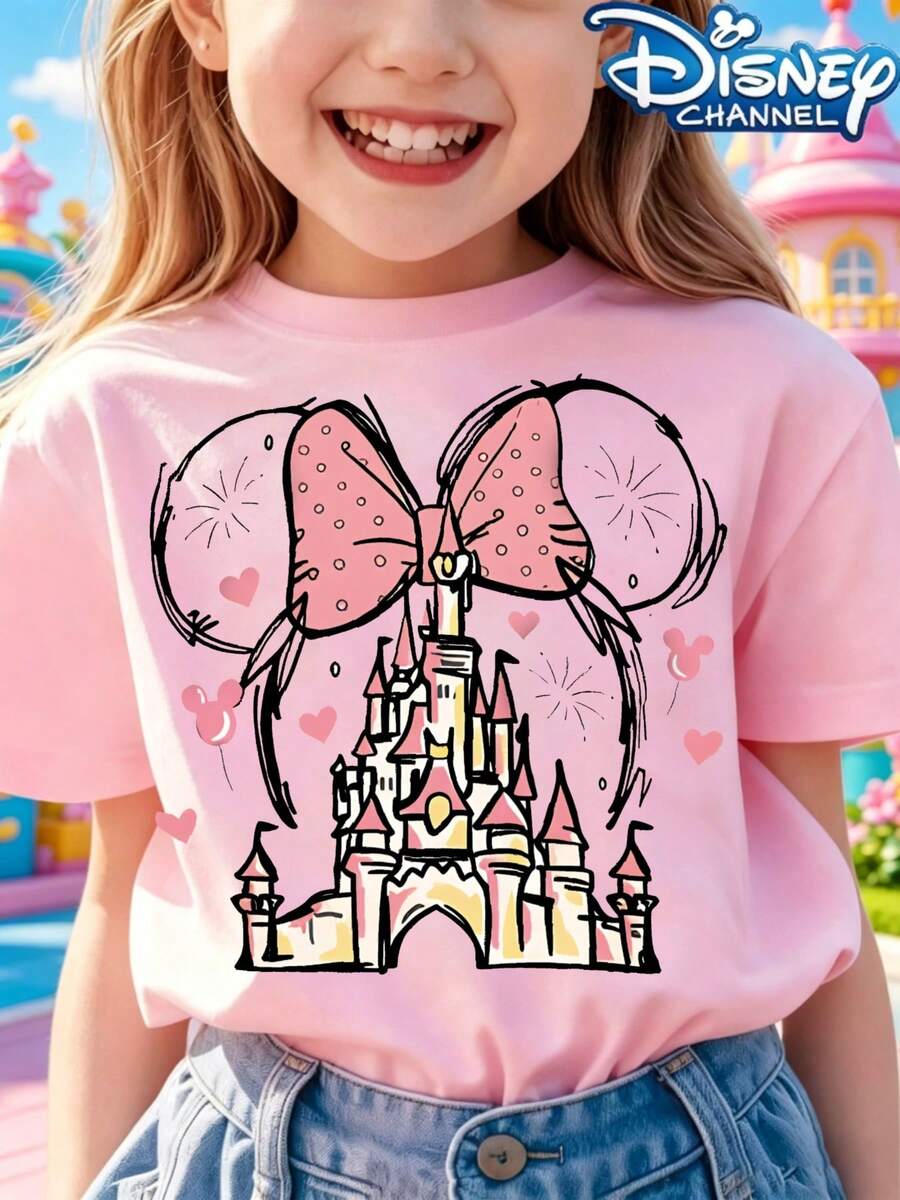 Disney Teen Girls T-Shirts - 粉色 - 查看 1