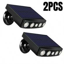 2/1pc Outdoor Solar Ultra-Bright Wall Lamp - Smart Sensor With IP65 Water Resistance, 3 Adjustable Lighting Modes, 2000LM, 180° Ultra-Wide Angle Lighting. Suitable For Garden, Porch, Patio, Garage, And Garden Lighting. The Perfect Gift For Friends. - 戶外壁燈 - 查看 13