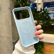 1pc Luxury Liquid Silicone Compatible With Apple Phone Case 17 Air 16 E 11 13 12 14 15 Pro Max Plus Apple Cases Shockproof Protective Phone Cover - Baby Blue - View 5