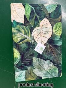 1 buah Keset Kamar Mandi Silika Gel Motif Daun Hutan Hujan, Karpet Kamar Mandi Minimalis Modern, Mudah Dibersihkan, Keset Lantai Kamar Mandi Silika Gel Lembut Penyerap Air, Karpet Kecil, Karpet, Keset, Dekorasi Rumah, Karpet Area, Keset Luar Ruangan, Karpet Kamar Tidur, Karpet yang Dapat Dicuci - MultiWarna - View 5