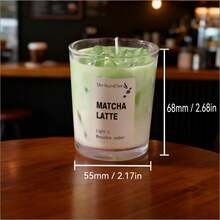 1個咖啡杯造型香氛蠟燭，冰咖啡與焦糖拿鐵居家香氛裝飾蠟燭，適合居家裝飾、房間裝飾、臥室裝飾、生日禮物、咖啡愛好者禮物、女性禮物 - 多款式 - 查看 14