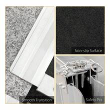 2ft Aluminum Wheelchair Ramp - Portable Mobility Ramp For Scooters, Wheelchairs & Bikes - 594lbs Capacity - Lightweight Folding Ramp For Doorways - Multicolor - View 4