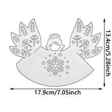 多用途天使金屬切割模具 - DIY 剪貼簿、卡紙、壓花裝飾手工藝模板與模版，非常適合手工卡片、相簿和藝術項目 - LG24-7002 - 查看 7