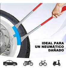 Kit Of 2 Motorcycle Rim Spatulas 40cm Universal Steel Tire Removal And Wheel Changing Tools - A - View 5