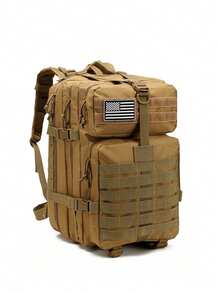 Mochila de 50L 1000D de nailon impermeable para senderismo, pesca y caza, mochila militar para exteriores - Multicolor - Ver 17