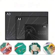 1.4mm Thick Colorful Cutting Mat, Suitable For A3 And A5 Size Paper, Art Carving Board Designed For Handmade Stickers, Carving And Other Uses, Especially For Carving Exam Tools, Waterproof And Durable For Various Craft Projects - Multicolor - View 3