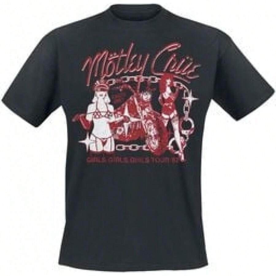 Unisex Adult T-ShirtGirls 87, , T-Shirt - Black - View 1
