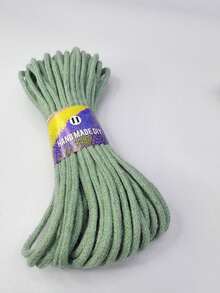 1pc 3mm Pure Cotton Braided Rope For Grooming, Multiple Colors Available, Rich Colors, Can Be Freely Matched. Suitable For Small Bags And Various Reinforcement Materials - 10m - View 9