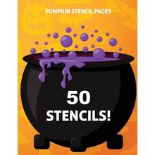 Pumpkin Stencil Pages: 50 Stencils - inicial - Ver 2