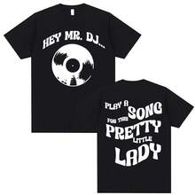Magliette personalizzate con stampa Romantic Tour 2026 per uomo e donna, stile urbano hip hop punk casual, maniche corte in cotone - nero - Visualizzare 1