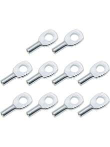 10 Pcs Gym Pulley Eyelet Terminal Interface Port, Gym Accessories 5Mm/6mm Ball Stopper Interface Port Components Various Equipment Cables(6mm) - Multicolor - View 9
