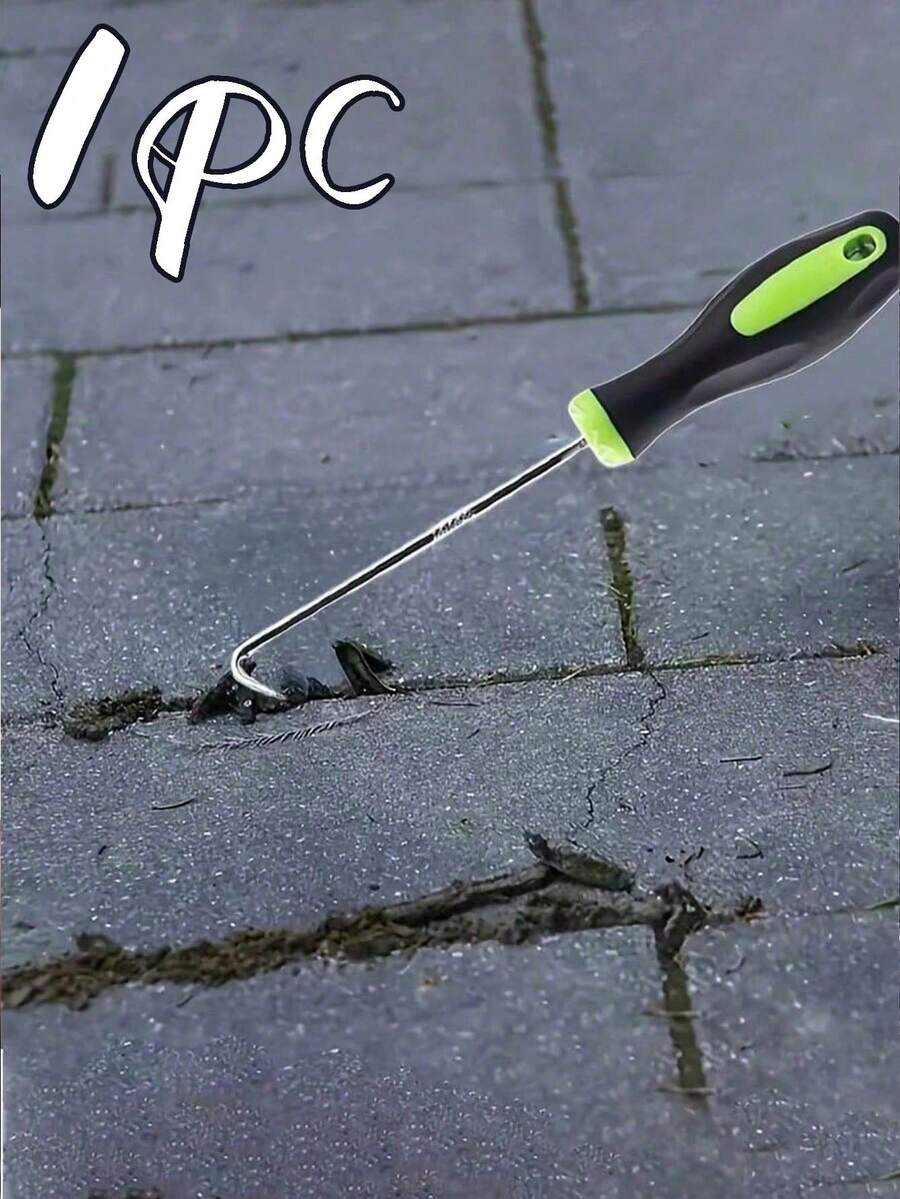 1Pc Heavy Duty Metal Weeding Hook 17Cm In Size Equipped With Sharp Blade And Protective Cover Practical Multi Functional Gardening Tool For Weeding And Garden Cleaning Perfect For Outdoor Garden Use Durable And Easy To Operate - Multicolor - View 1