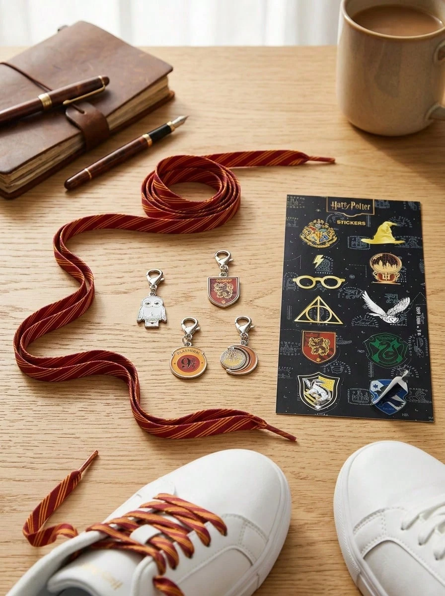 Harry Potter Shoe Charms Accessories Set – Decorative Character Shoe Charms For Clogs And Sneakers, Harry Potter Fan Gift, Halloween Season - Multicolor - View 1
