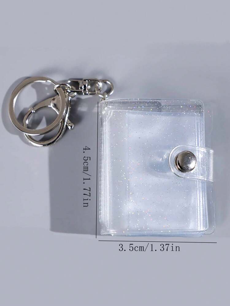 Album ảnh mini móc khóa 1 inch, sách lưu trữ thẻ ID ảnh 1 inch 2 inch - A - Xem 3