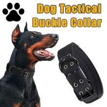 Collar táctico para perro, collar de entrenamiento militar ajustable de alta resistencia con hebilla de metal y nylon suave, adecuado para perros medianos y grandes - Multicolor - Ver 3