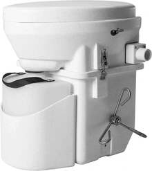 Nature's Head Self Contained Composting Toilet With Close Quarters Spider Handle Design - Foot-spider - View 2