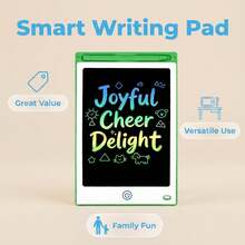 4/6/12pcs LCD Writing Tablet - Electronic Doodle Drawing Board For Messages, Calculations And Creative Writing - Erasable, Portable - Multicolor - View 9