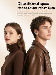 Auriculares inalámbricos Acer OHR567 con clip para oreja, diseño cómodo de oído abierto, Bluetooth 5.4, sonido direccional, calidad de sonido envolvente, adecuados para deportes, correr, ciclismo, estuche de carga de 300mAh - Ver 4