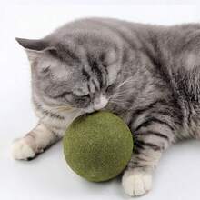 Extra Large Catnip Ball, High Density Compressed Cat Grass Ball, Long Lasting Cat Toy, Relieve Anxiety And Prevent Scratching Furniture - Multicolor - View 3