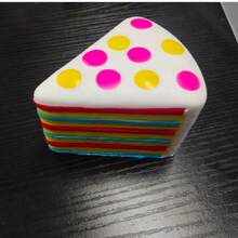 1 pieza Juguete de estrés suave y esponjoso con rebote lento, estilo y color aleatorios - Multicolor - Ver 8
