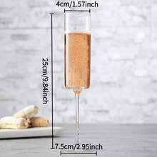 8 pezzi Eleganti Bicchieri da Vino Scanalati di Lusso, Adatti per Bevande Frizzanti, Perfetti per Grandi Banchetti Formali, Ricevimenti di Matrimonio, Cene Aziendali Annuali, Feste di Natale, Feste di Compleanno di Lusso, Addii al Celibato e Serate Romantiche Intime - Multicolore - Visualizzare 3