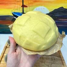 96pcs New Style Slow Rebound Pineapple Bun Squishy Toy, Unfinished Bread Design Squeeze Toy, Soft Clay Texture Decompression Gadget, Cute Food Shape For Office Daily Leisure, Lightweight Bag Pendant Ornament, Small Gift - Multicolor - View 3