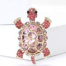 Creative Fashion Turtle Brooch Niche Design Animal Brooch Corsage Pin Exaggerated Suit Coat Sweater Clothing Chest Decoration - Turtle Brooch - View 6