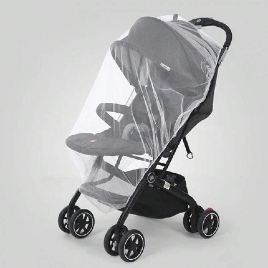 Universal Full Coverage Mosquito Net For Baby Strollers With Zipper, Protection Accessory Against Mosquitoes And Insect Bites. - N05 - View 1