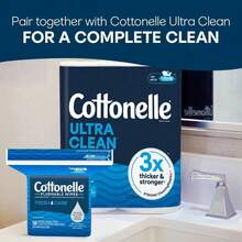 Daily Use Flushable Wet Wipes | Fresh Care Formula, Sealed Bag For Freshness - 1 - 查看 7