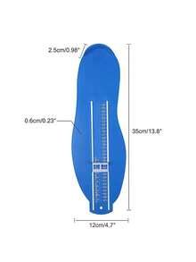 1pc Adult Foot Measuring Tool European Size Adult Foot Measuring Tool UK Size European Size Measuring Tool, Suitable For Women, Men, Adults And Children, Provides Accurate Foot Size Measurement, Can Be Measured At Home. - A - View 7