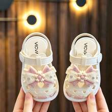 Toddler Girls' Summer Soft Bottom Breathable Sandals, Infant & Baby Shoes - White - View 3