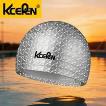Babous Swim Cap. Unisex Swimming Cap. Unisex Comfortable Swim Cap, Perfect For Swimming Enthusiasts - Multicolor - View 3
