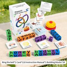 1 Set Children's Word Spelling Game English Enlightenment Letter Matching Blocks Baby Early Education Educational Toy - Multicolor - View 10